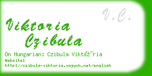 viktoria czibula business card